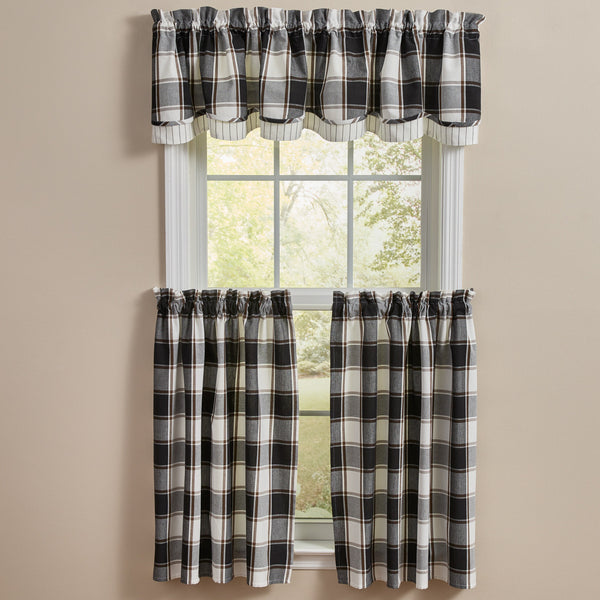 HIXON LINED LAYERED VALANCE