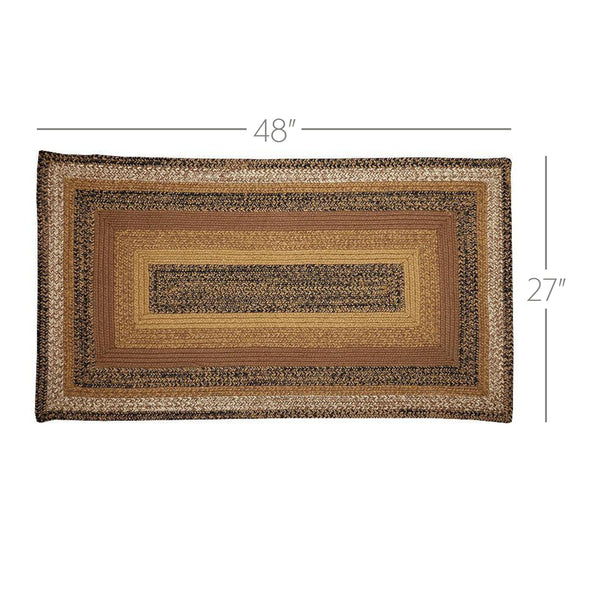 Kettle Grove Jute Rug Rect w/ Pad 27x48