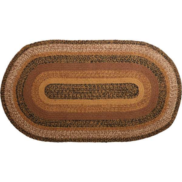 Kettle Grove Jute Rug Oval w/ Pad 27x48