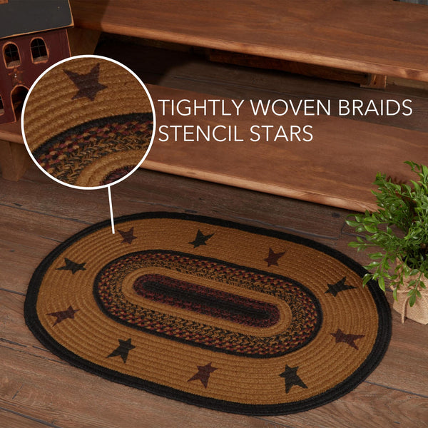 Heritage Farms Star Jute Rug Oval 20x30