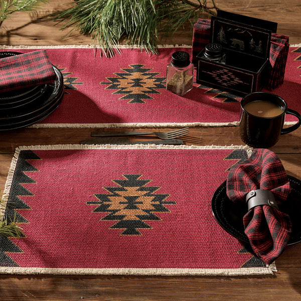 BLACK BEAR RED DAWN PLACEMAT (set of 4)