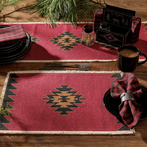 BLACK BEAR RED DAWN PLACEMAT (set of 4)