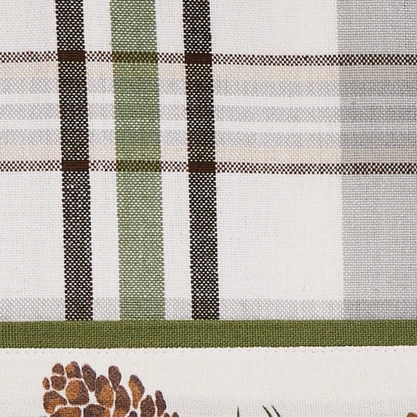 Ponderosa Pine Bordered Dishtowel – Set of 2
