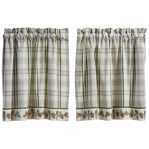 Ponderosa Pine Bordered Tiers – 72x24" L