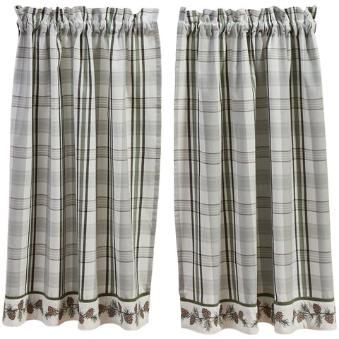 Ponderosa Pine Bordered Tiers | 72" x 36"