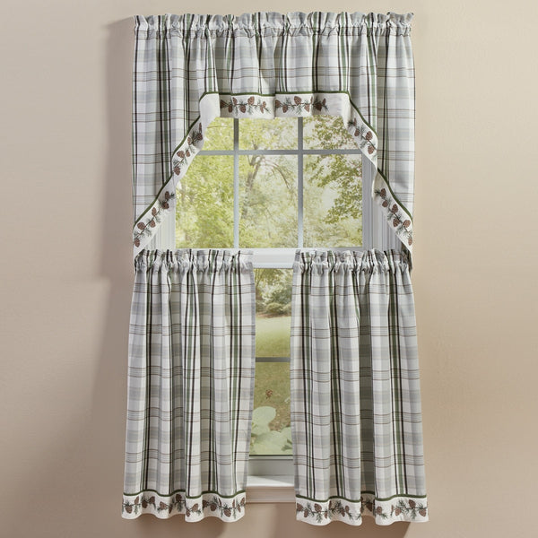 Ponderosa Pine Bordered Tiers | 72" x 36"