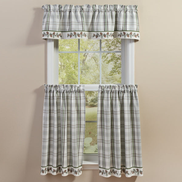 Ponderosa Pine Bordered Tiers | 72" x 36"