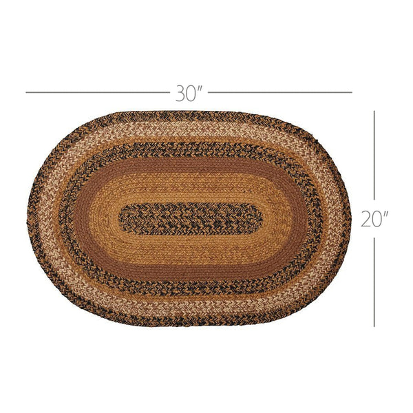 Kettle Grove Jute Rug Oval 20x30
