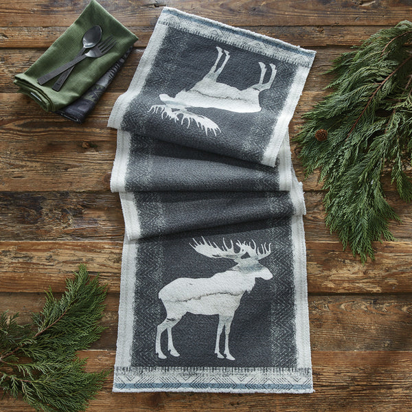 Into The Woods Moose Table Runner 13X54 (set of 2)