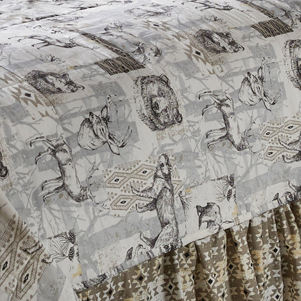 Wild and Beautiful Queen Bedspread