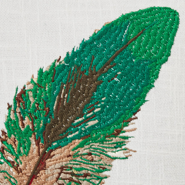 Pheasant Run Embroidered Pillow 10"