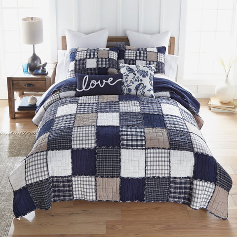 Checkerboard Indigo Collection