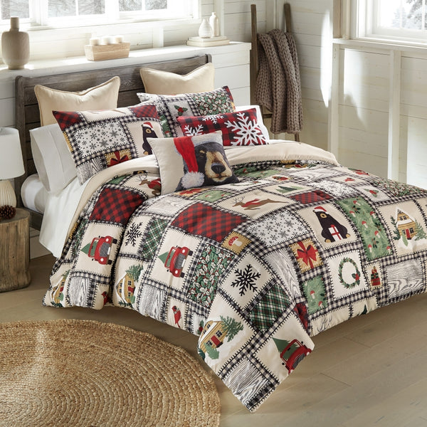 Winter Cottage Comforter Set