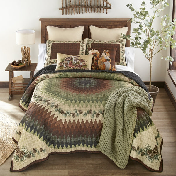 Pine Circle 3PC Quilt Set - Donna Sharp
