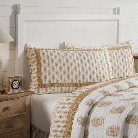 Avani Gold King Sham 21x37
