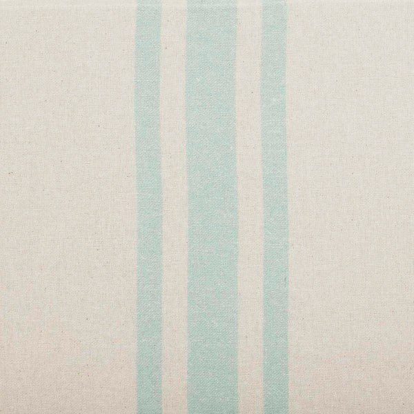 Grain Sack Aqua Prairie Swag Set of 2 36x36x18