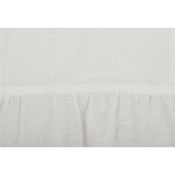 Elizabeth Ruffled Twin Bedspread 76Lx39W+27