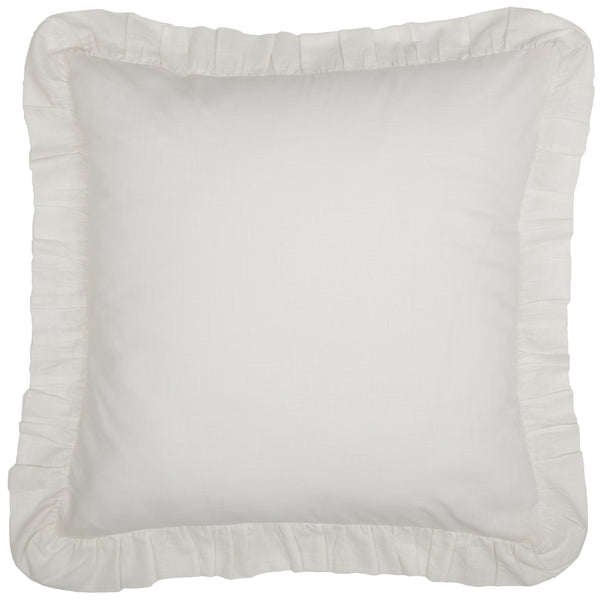 Elizabeth Ruffled Fabric Euro Sham 26Lx26W