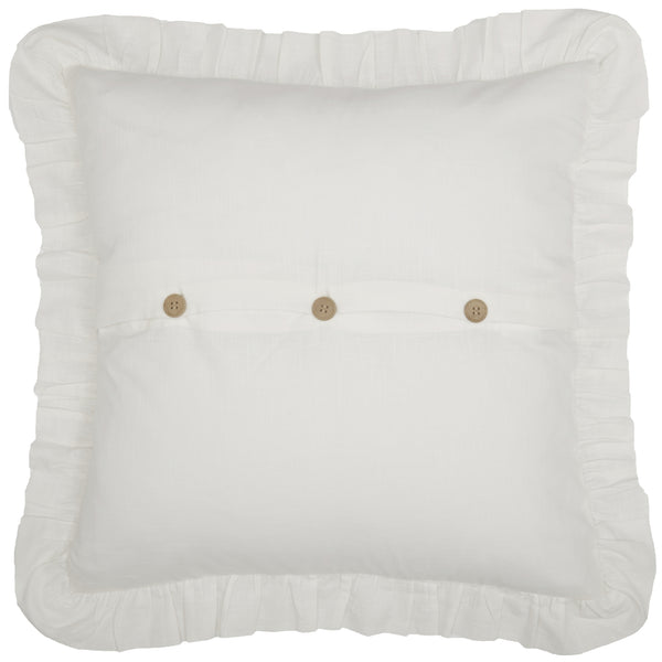 Elizabeth Ruffled Fabric Euro Sham 26Lx26W