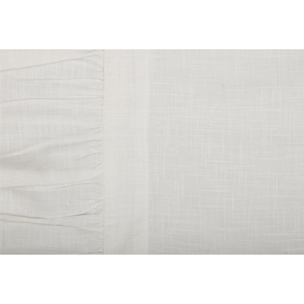 Elizabeth Ruffled King Sham Set of 2 37Lx21W+8