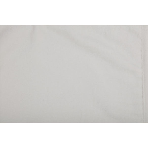 Morning Meadow White Velvet Pillow Cover 20Lx12W