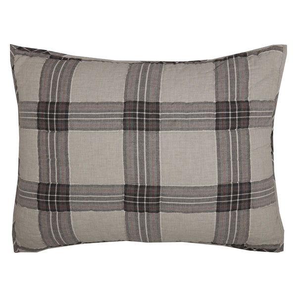 Twilight Plaid Standard Sham 27Lx21W