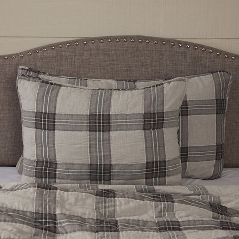 Twilight Plaid Standard Sham 27Lx21W