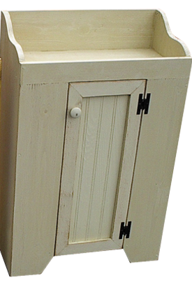 Dry Sink Cabinet – 2' Wide Primitive Farmhouse Storage