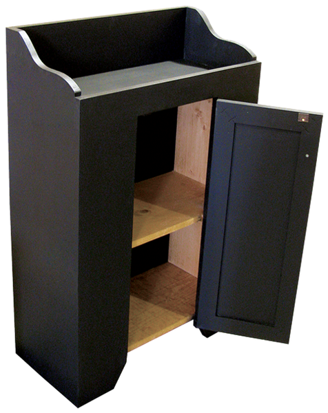 Dry Sink Cabinet – 2' Wide Primitive Farmhouse Storage