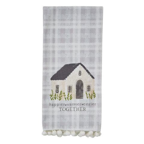 Together Flour Sack Printed Dishtowel - Set of 2