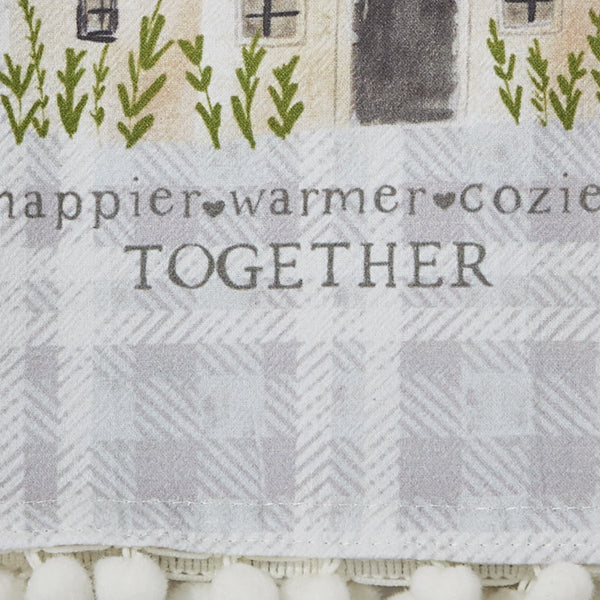 Together Flour Sack Printed Dishtowel - Set of 2