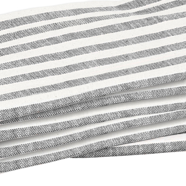 Farmhouse Ticking Gray Fabric 3yds #1 80 Width