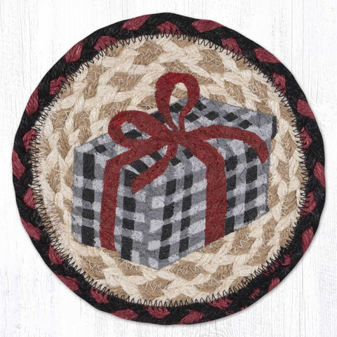 LC-19 Holiday Gatherings Round Large Coaster 7"x7"