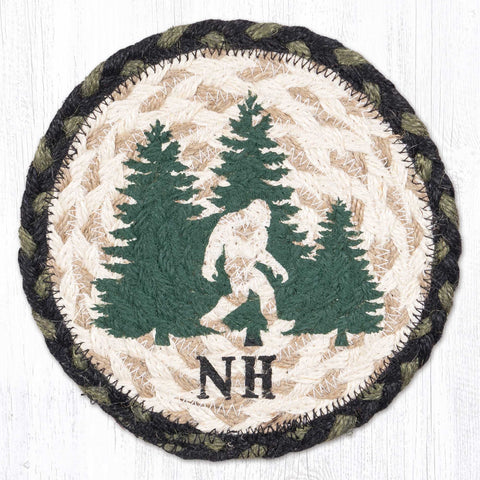 LC-116 Big Foot NH Round Large Coaster 7"x7"