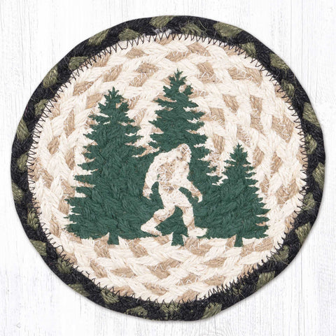 LC-116 Big Foot Round Large Coaster 7"x7"