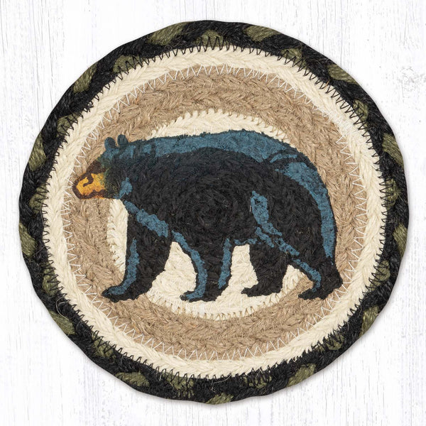 LC-116 Mama Bear Round Large Coaster 7"x7"