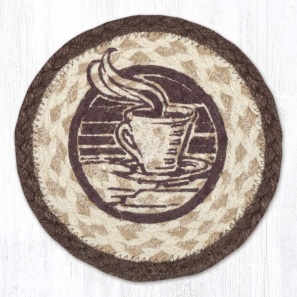 LC-133 One Good Cup Round Large Coaster 7"x7"