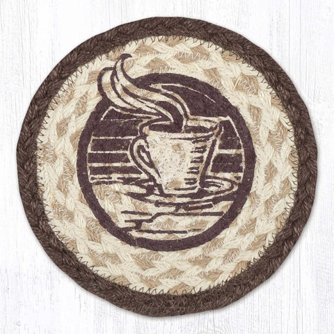 LC-133 One Good Cup Round Large Coaster 7"x7"