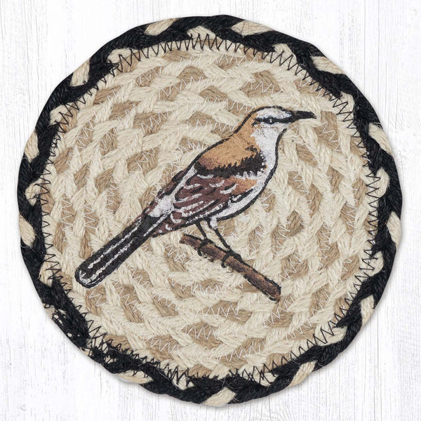 LC-430 Mockingbird Round Large Coaster 7"x7"