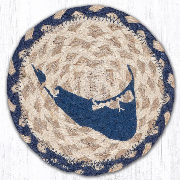 LC-444 Nantucket Round Large Coaster 7"x7"