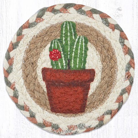 LC-661 Cacti 2 Round Large Coaster 7"x7"
