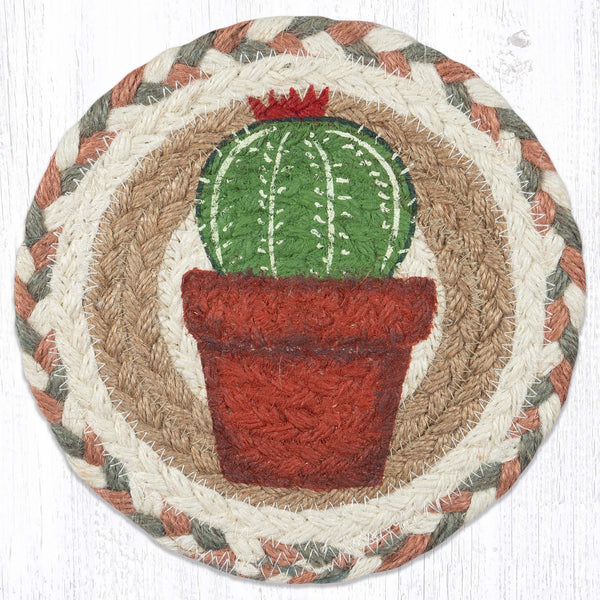 LC-661 Cacti 3 Round Large Coaster 7"x7"