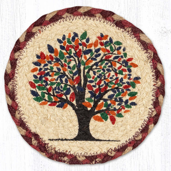 LC-882 Tree of Life Round Large Coaster 7"x7"