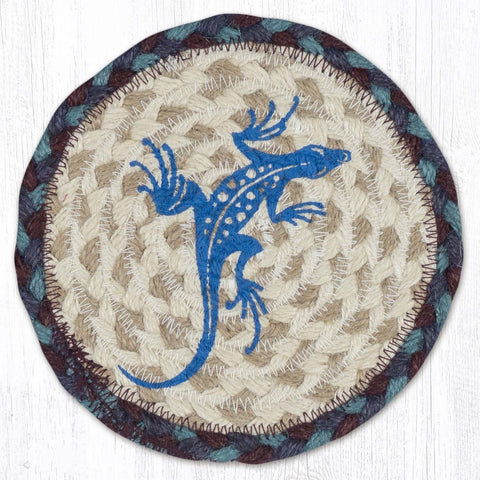 LC-917 Southwestern Gecko Round Large Coaster 7"x7"