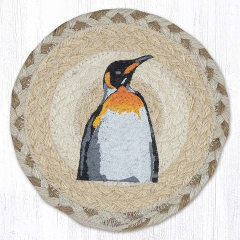 LC-920 Penguin Round Large Coaster 7"x7"