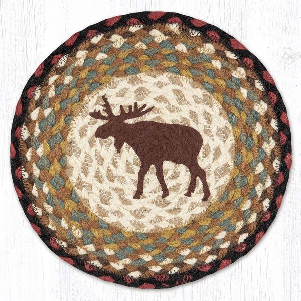 MSPR-19 Moose Printed Round Trivet 10"x10"
