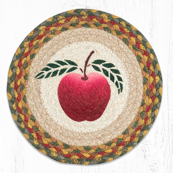 MSPR-42 Apple Printed Round Trivet 10"x10"
