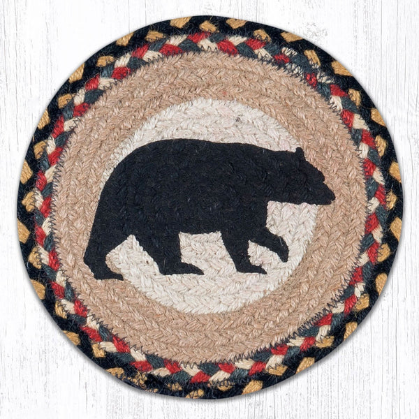 MSPR-43 American Bear Printed Round Trivet 10"x10"