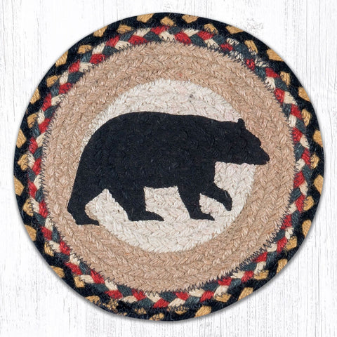 MSPR-43 American Bear Printed Round Trivet 10"x10"
