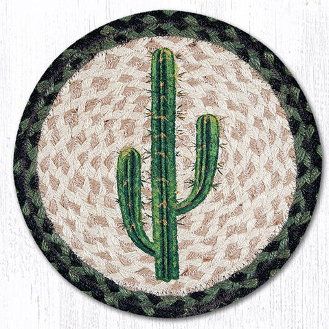 MSPR-116 Saguaro Printed Round Trivet 10"x10"